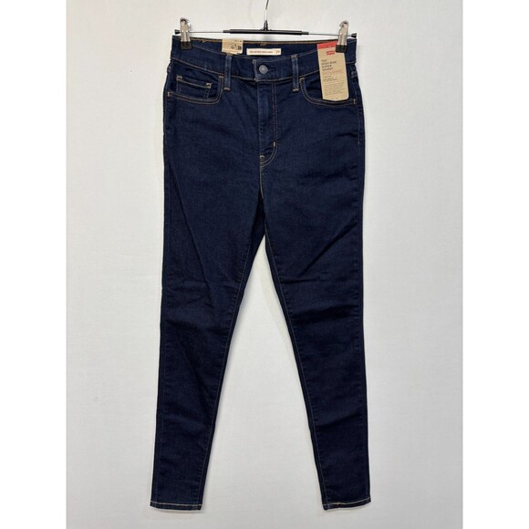 NWT Levi's 720 High Rise Super Skinny Jeans Women Size 29 Blue Denim D030 -20 - Picture 1 of 16